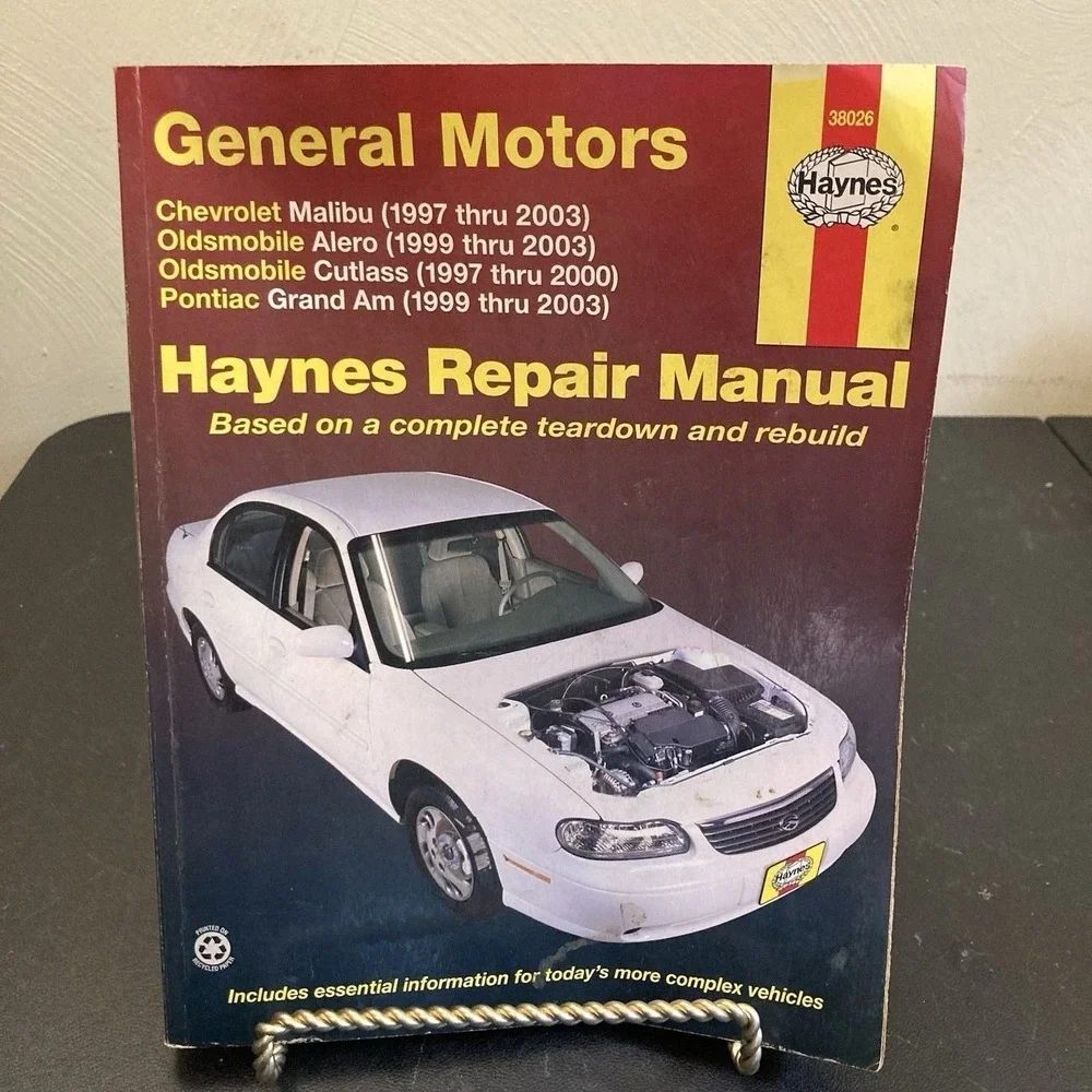 HAYNES Repair Manual 38026 General Motors Chevrolet Oldsmobile Malibu Grand Am